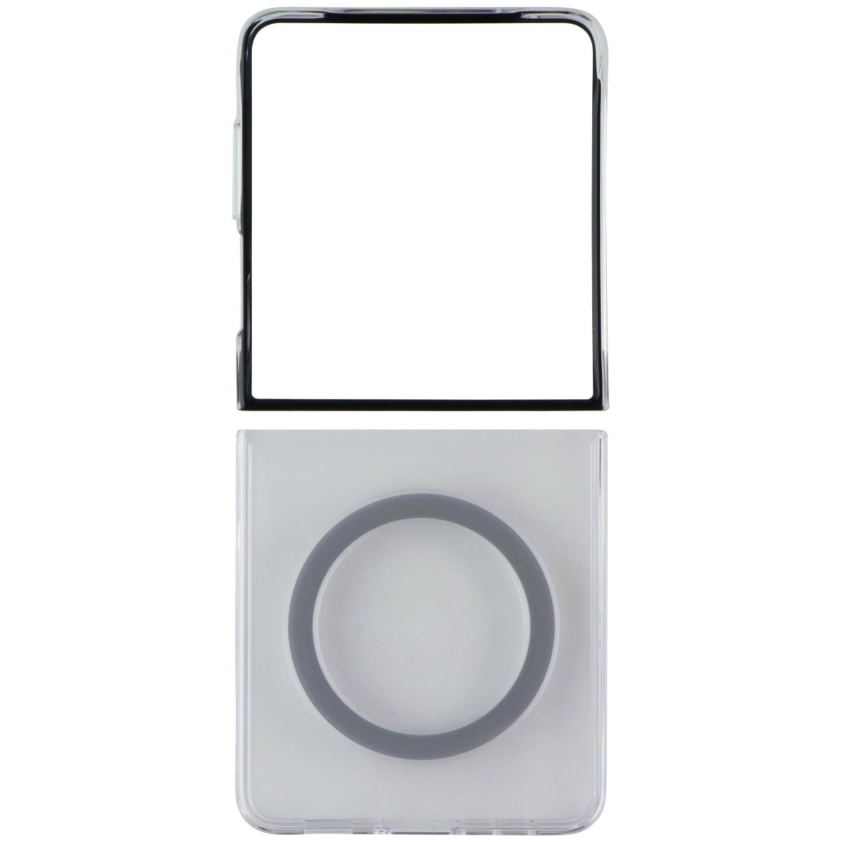 Samsung Official Clear Magnet Case for Samsung Galaxy Z Flip7 - Clear Cell Phone - Cases, Covers & Skins Samsung - Simple Cell Bulk Wholesale Pricing - USA Seller