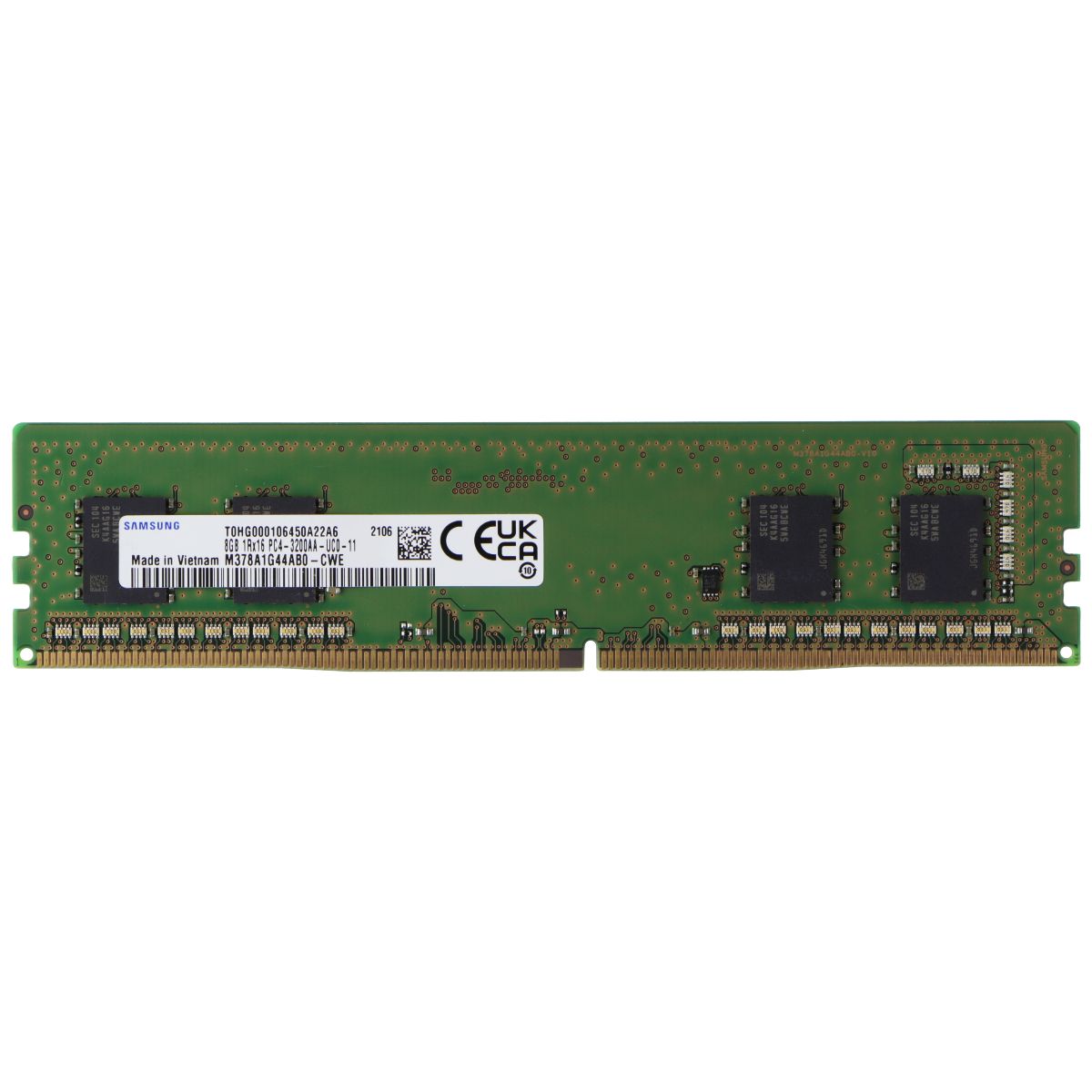 Samsung (8GB) DDR4 1Rx16 (PC4-3200AA) Laptop RAM Memory M378A1G44AB0-CWE Computer Parts - Memory (RAM) Samsung    - Simple Cell Bulk Wholesale Pricing - USA Seller