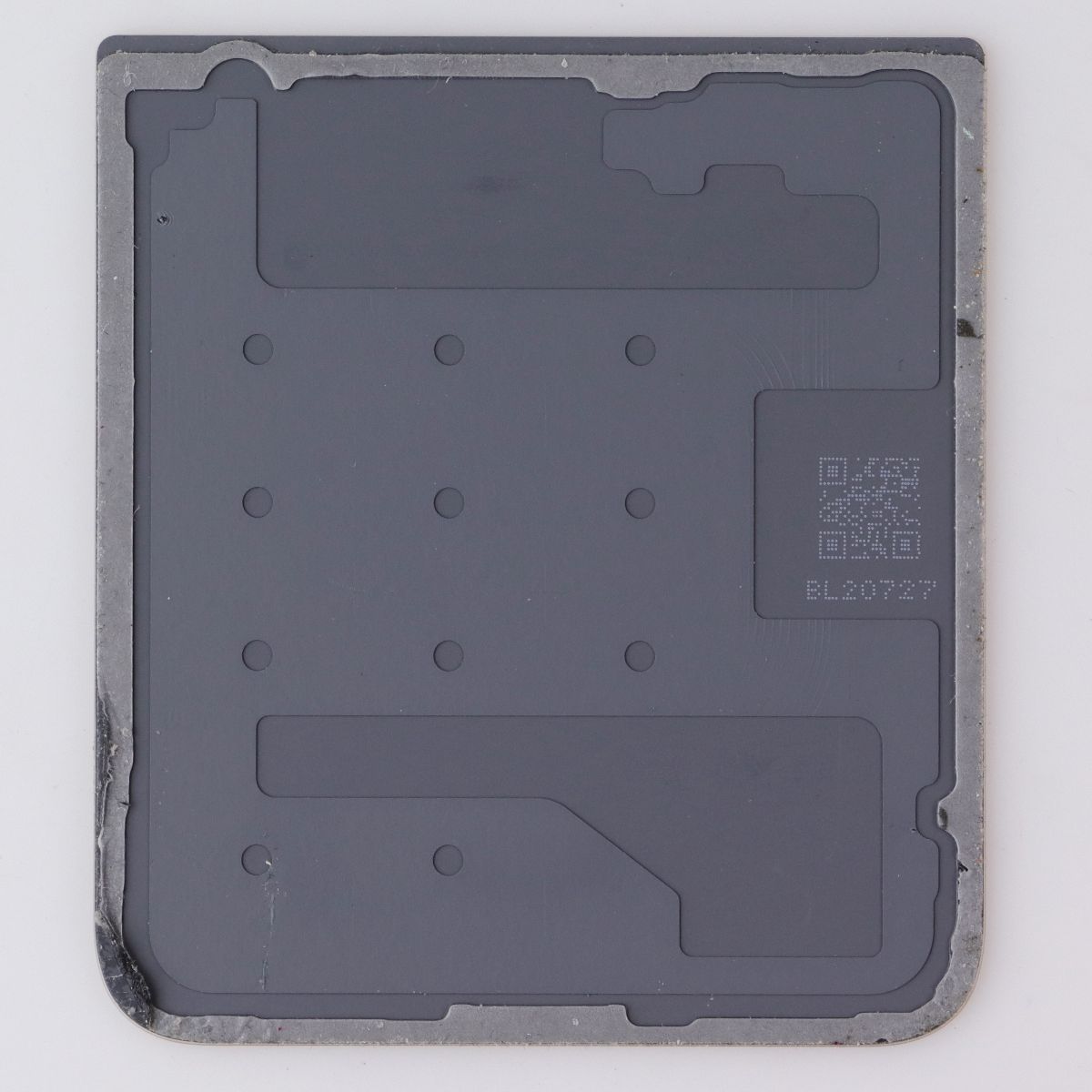 Repair Part - OEM Pull Bottom Back Glass for Samsung Galaxy Z Flip4 (F721) Pink