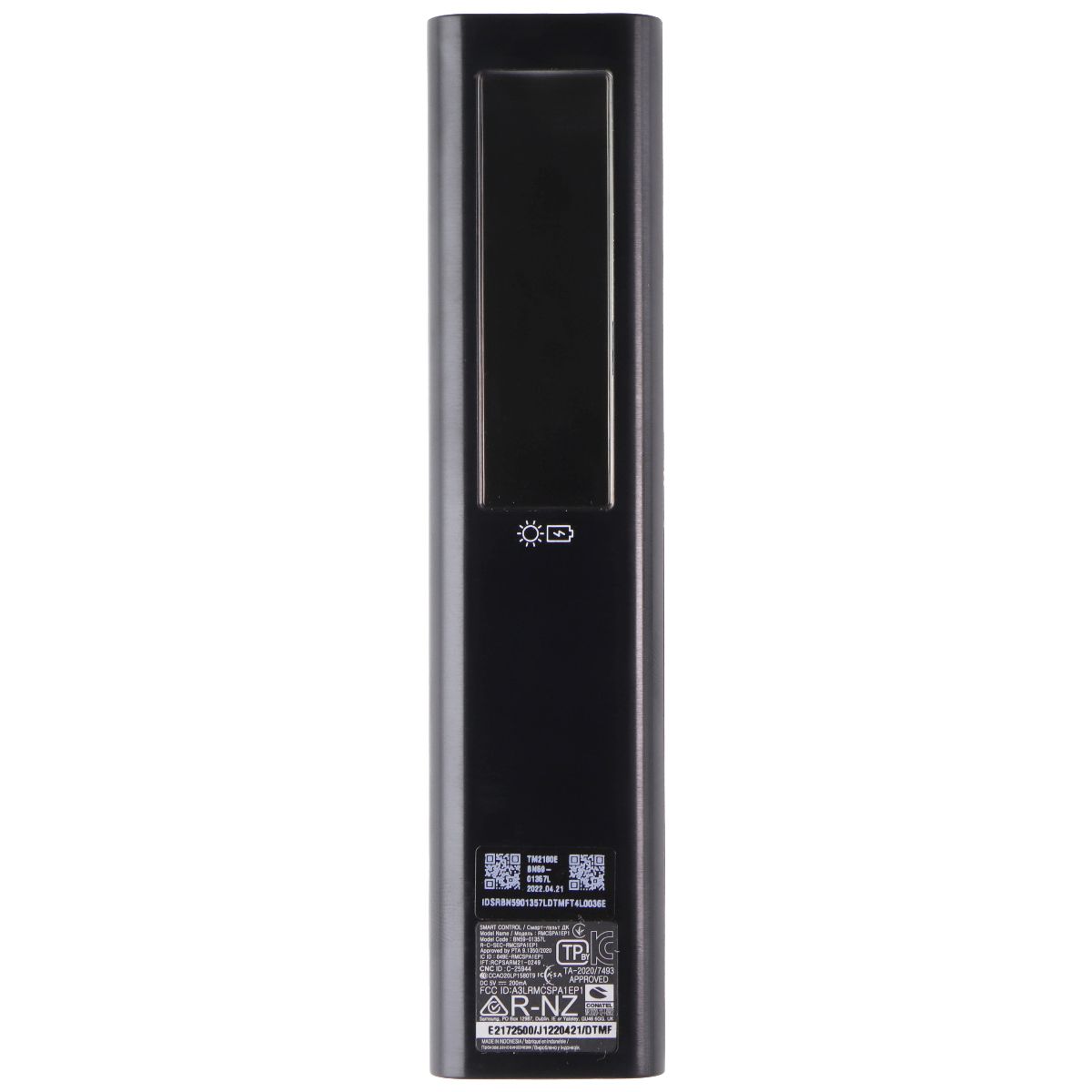 Samsung OEM Solar Powered Remote Control (BN59-01357L) - Black TV, Video & Audio Accessories - Remote Controls Samsung - Simple Cell Bulk Wholesale Pricing - USA Seller