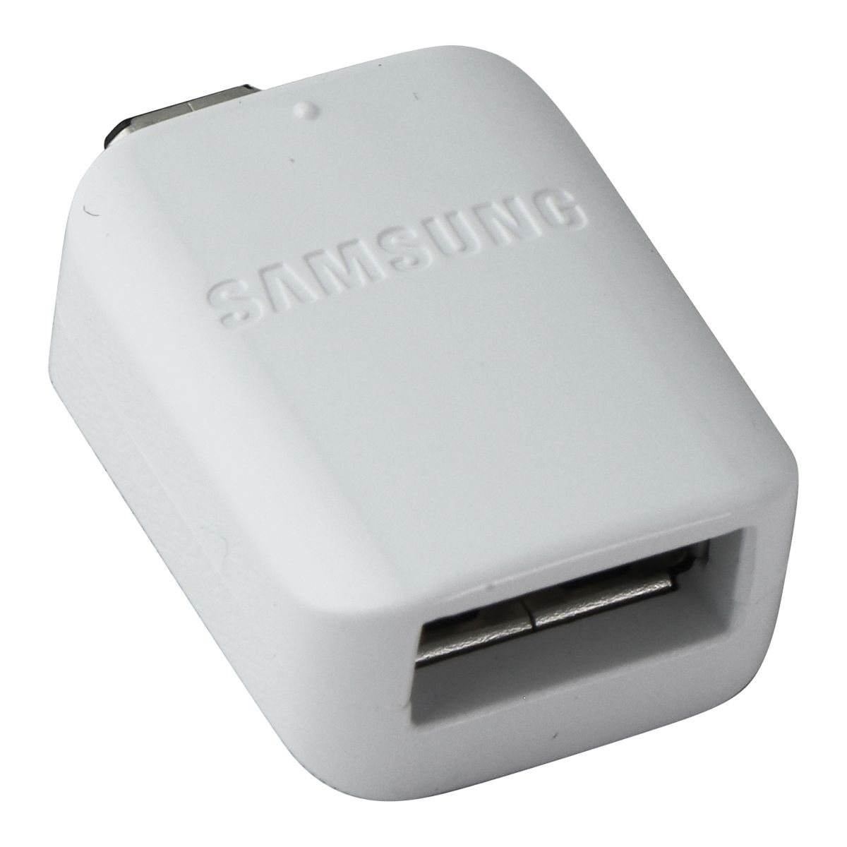 Samsung OEM USB-A Female to Male Micro-USB OTG Adapter - White (GH96-09728A) Cell Phone - Cables & Adapters Samsung - Simple Cell Bulk Wholesale Pricing - USA Seller