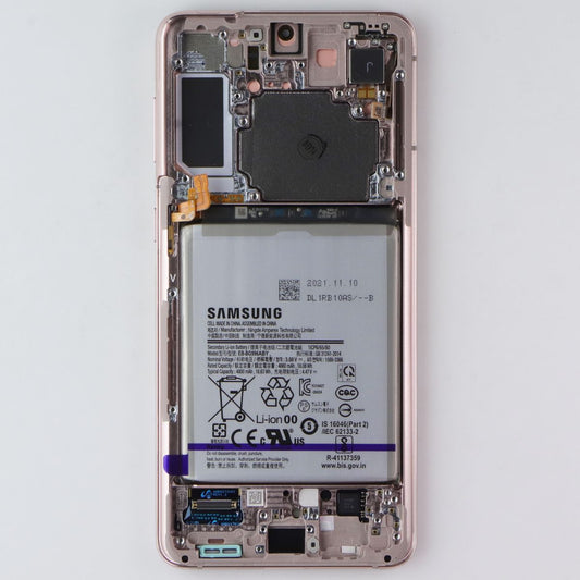 Repair Part SVC LCD Assembly Octa Kit (E/ZV/PF) for Galaxy S21+ 5G G996 - Pink Cell Phone - Replacement Parts & Tools Samsung - Simple Cell Bulk Wholesale Pricing - USA Seller
