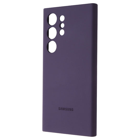 Samsung Official Silicone Case for Galaxy S24 Ultra - Dark Violet
