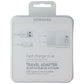 Samsung 15W Fast Charge Travel Adapter with USB-C to A Cable - White Cell Phone - Cables & Adapters Samsung - Simple Cell Bulk Wholesale Pricing - USA Seller