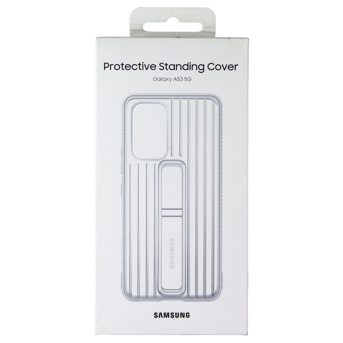 Samsung Official Protective Standing Cover Case for Galaxy A53 5G - White Cell Phone - Cases, Covers & Skins Samsung - Simple Cell Bulk Wholesale Pricing - USA Seller
