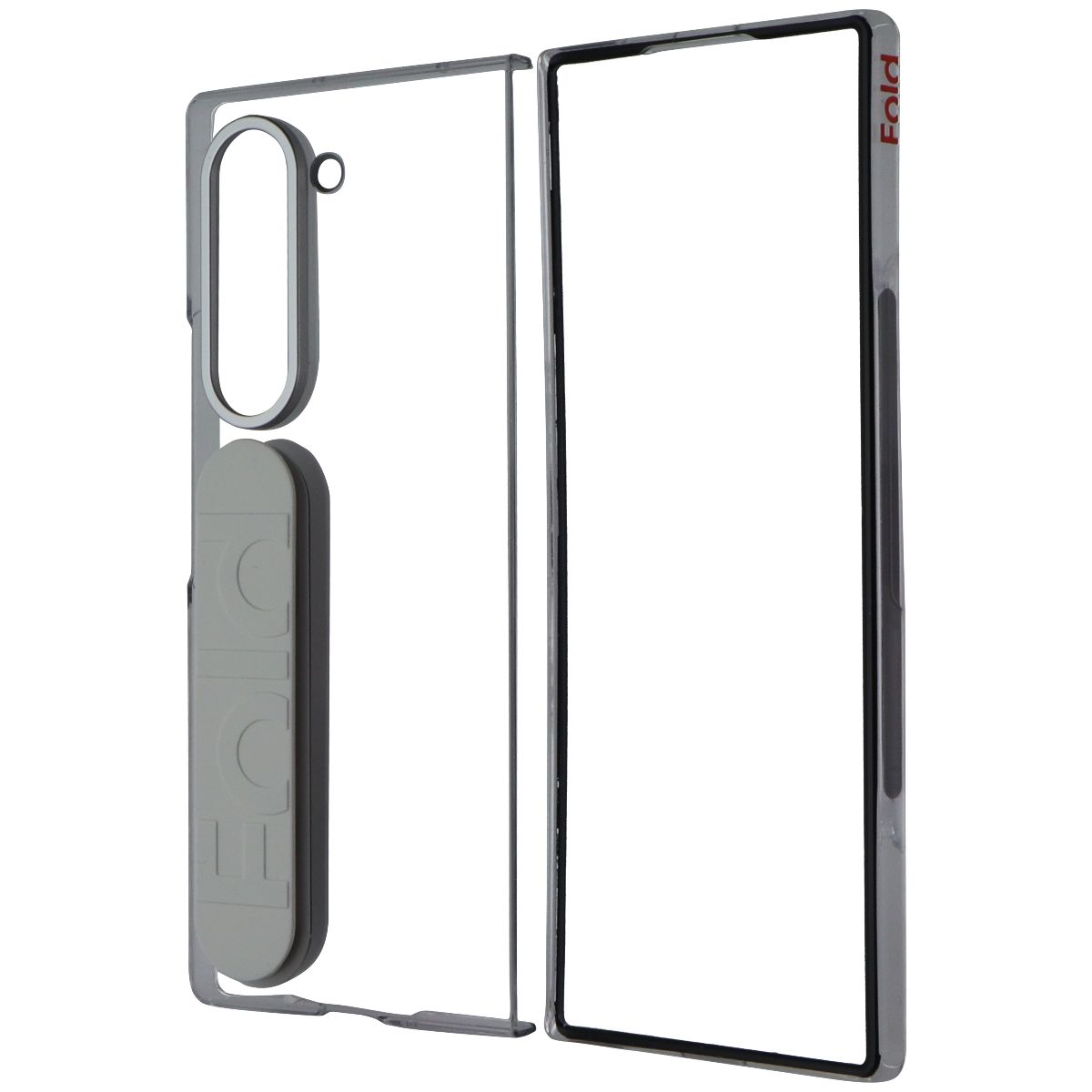 Samsung Galaxy Z Fold6 Clear Case with Secure Grip - Transparent Cell Phone - Cases, Covers & Skins Samsung - Simple Cell Bulk Wholesale Pricing - USA Seller