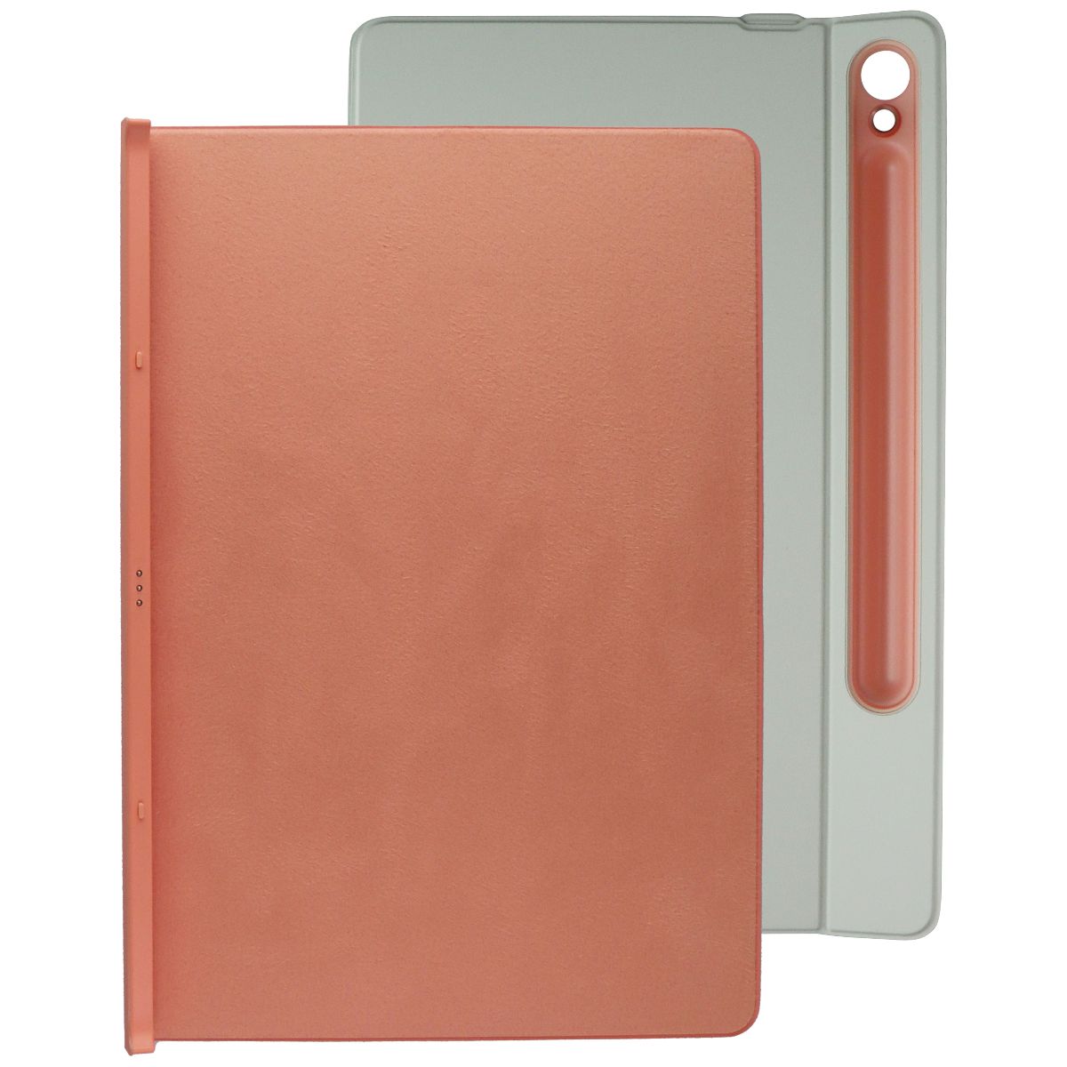 Samsung Smart Book Cover for Galaxy Tab S9/S9 5G/S9 FE/S9 FE 5G - Green/Orange iPad/Tablet Accessories - Cases, Covers, Keyboard Folios Samsung - Simple Cell Bulk Wholesale Pricing - USA Seller