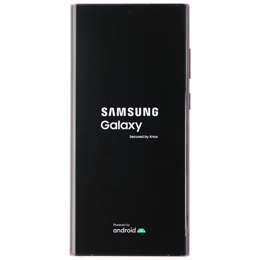 DEMO Samsung Galaxy S22 Ultra 5G (6.8-in) SM-S908U1 No Service - 128GB/Burgundy Cell Phones & Smartphones Samsung - Simple Cell Bulk Wholesale Pricing - USA Seller