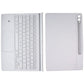 Samsung Book Cover Keyboard for Galaxy Tab S10+/S9+/S9+ FE - White / AI KEY iPad/Tablet Accessories - Cases, Covers, Keyboard Folios Samsung - Simple Cell Bulk Wholesale Pricing - USA Seller