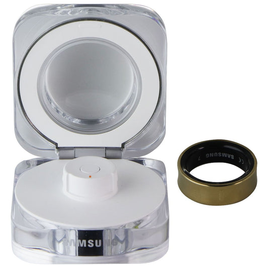 Samsung Galaxy AI Smart Ring BT Fitness Tracker - Size 7/Titanium Gold, SM-Q507