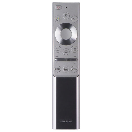 Samsung Voice Remote Control (BN59-01327A) with Netflix/Prime/WWW Keys - Silver TV, Video & Audio Accessories - Remote Controls Samsung - Simple Cell Bulk Wholesale Pricing - USA Seller