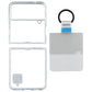 Samsung Clear Cover with Ring for Samsung Galaxy Z Flip4 - Clear Cell Phone - Cases, Covers & Skins Samsung    - Simple Cell Bulk Wholesale Pricing - USA Seller