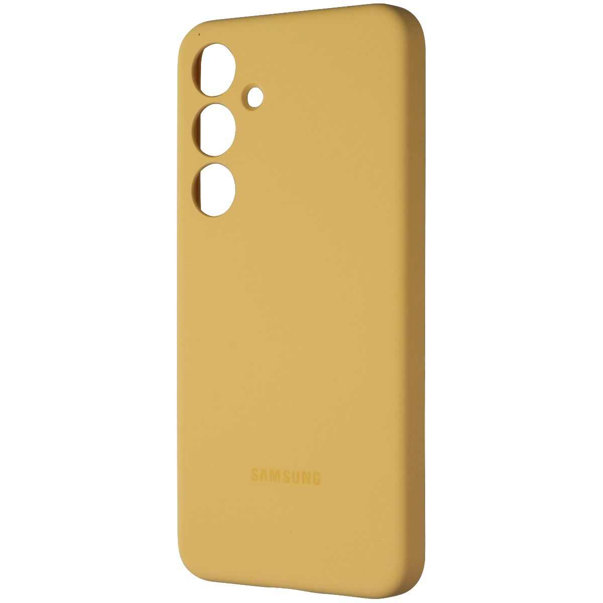 Samsung Official Silicone Case for Samsung Galaxy S24+ (Plus) - Yellow Cell Phone - Cases, Covers & Skins Samsung - Simple Cell Bulk Wholesale Pricing - USA Seller