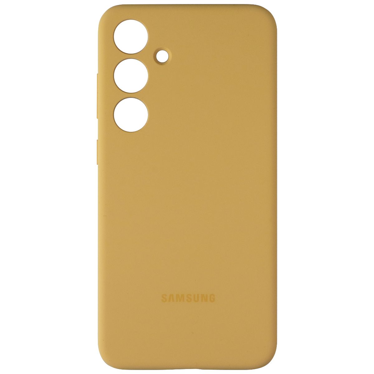 Samsung Official Silicone Case for Samsung Galaxy S24+ (Plus) - Yellow Cell Phone - Cases, Covers & Skins Samsung - Simple Cell Bulk Wholesale Pricing - USA Seller