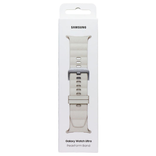 Samsung Galaxy Watch Ultra PeakForm Band - ONE SIZE - White Sand (ET-SBL70MWE) Smart Watch Accessories - Watch Bands Samsung - Simple Cell Bulk Wholesale Pricing - USA Seller