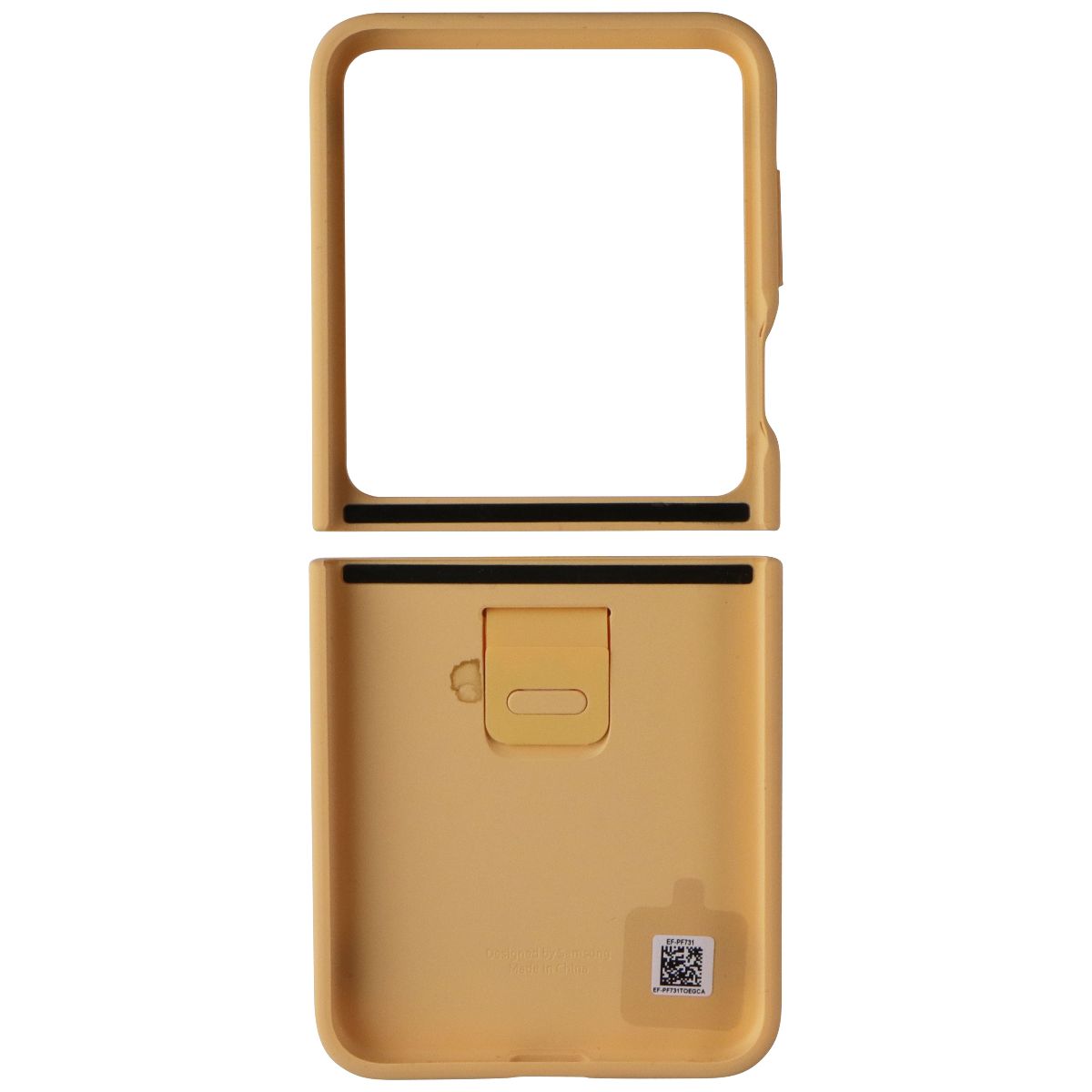 SAMSUNG Official Silicone Cover Case with Ring for Galaxy Z Flip5 - Apricot Cell Phone - Cases, Covers & Skins Samsung - Simple Cell Bulk Wholesale Pricing - USA Seller
