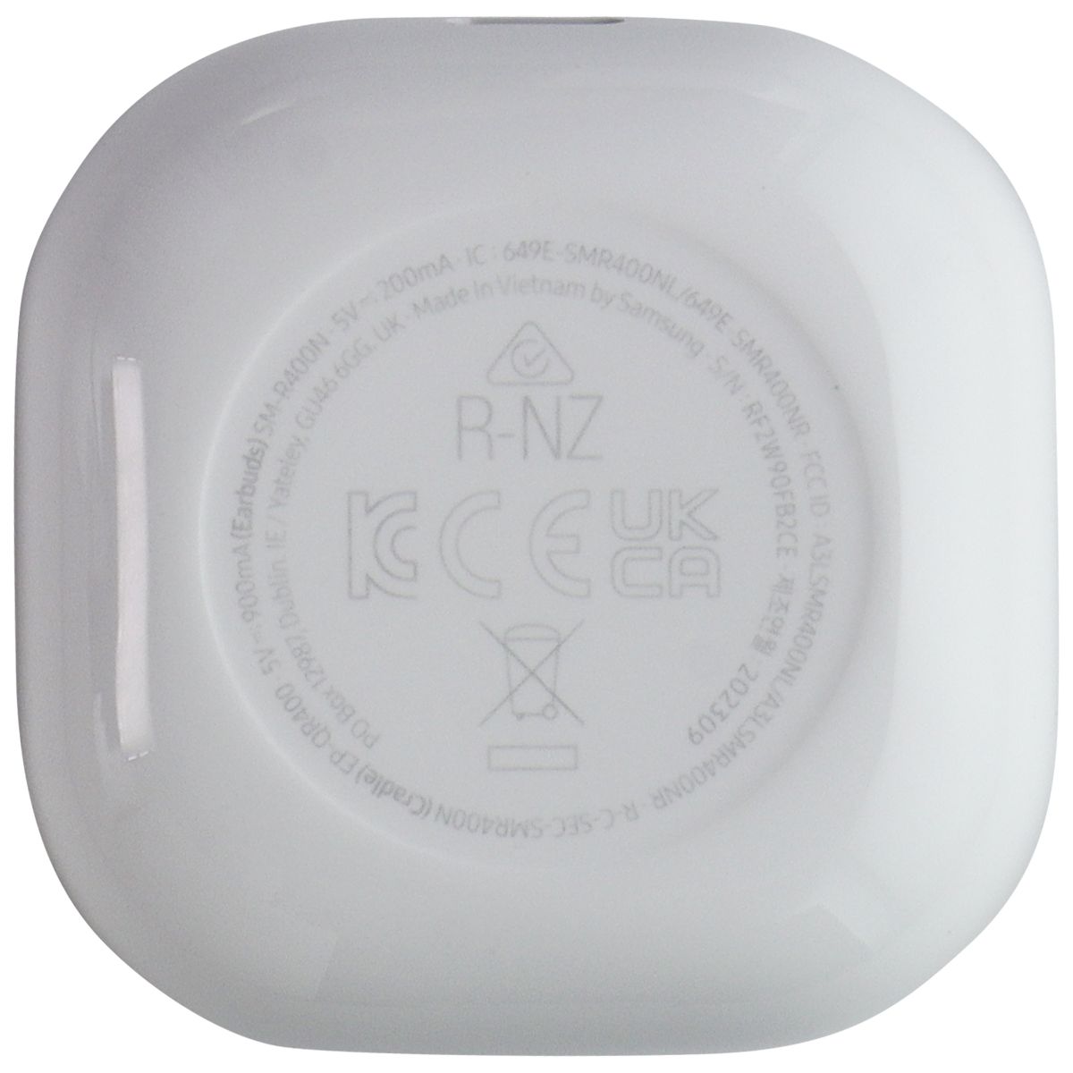 Samsung Galaxy Buds FE Wireless Bluetooth Earbuds - White / White (SM-R400)