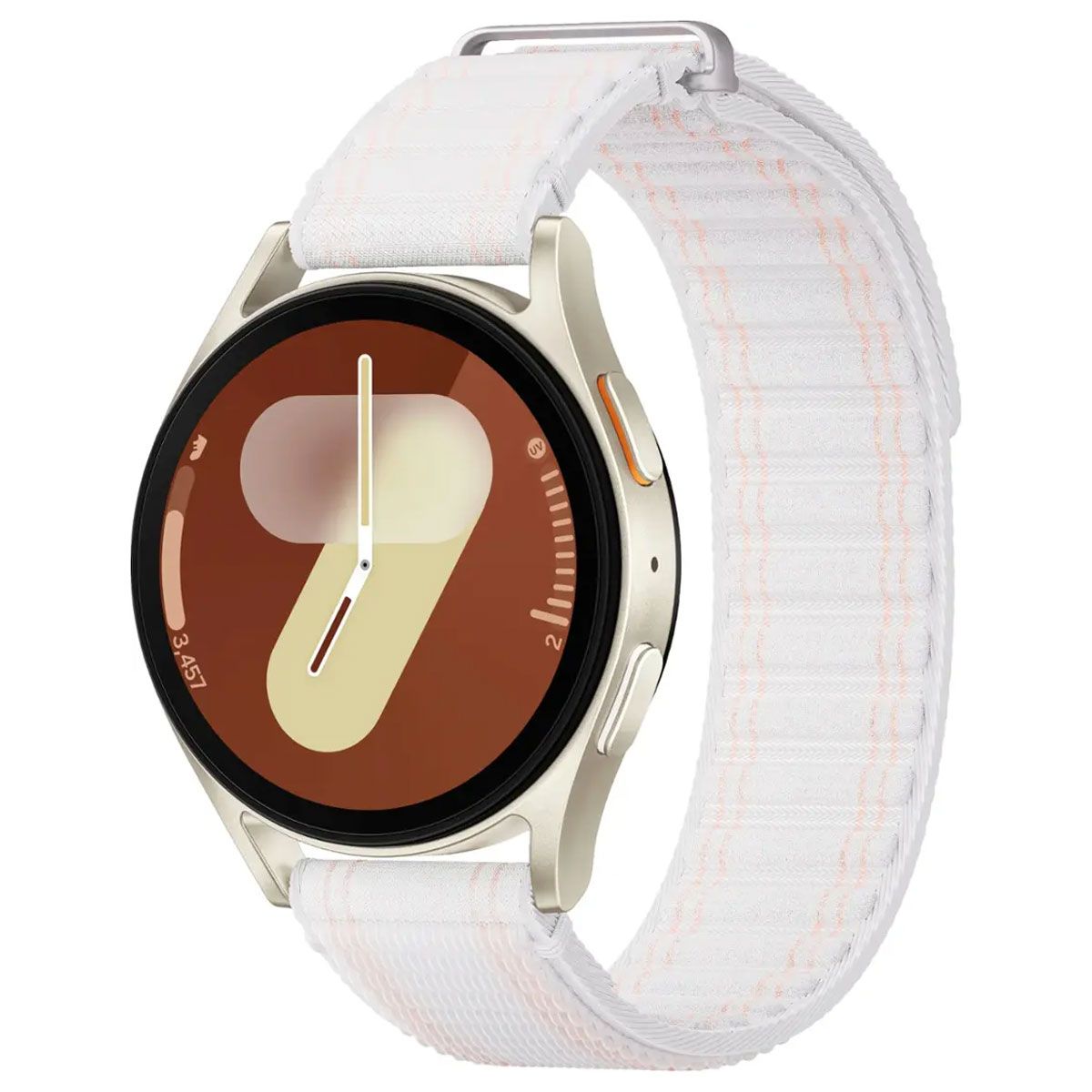 Samsung Galaxy Watch7 (40mm) Bluetooth + Wi-Fi (SM-L300) - Cream/Fabric Band Smart Watches Samsung - Simple Cell Bulk Wholesale Pricing - USA Seller