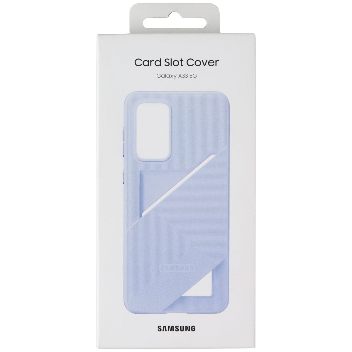 Samsung Official Card Slot Cover Case for Galaxy A33 5G - Arctic Blue Cell Phone - Cases, Covers & Skins Samsung - Simple Cell Bulk Wholesale Pricing - USA Seller