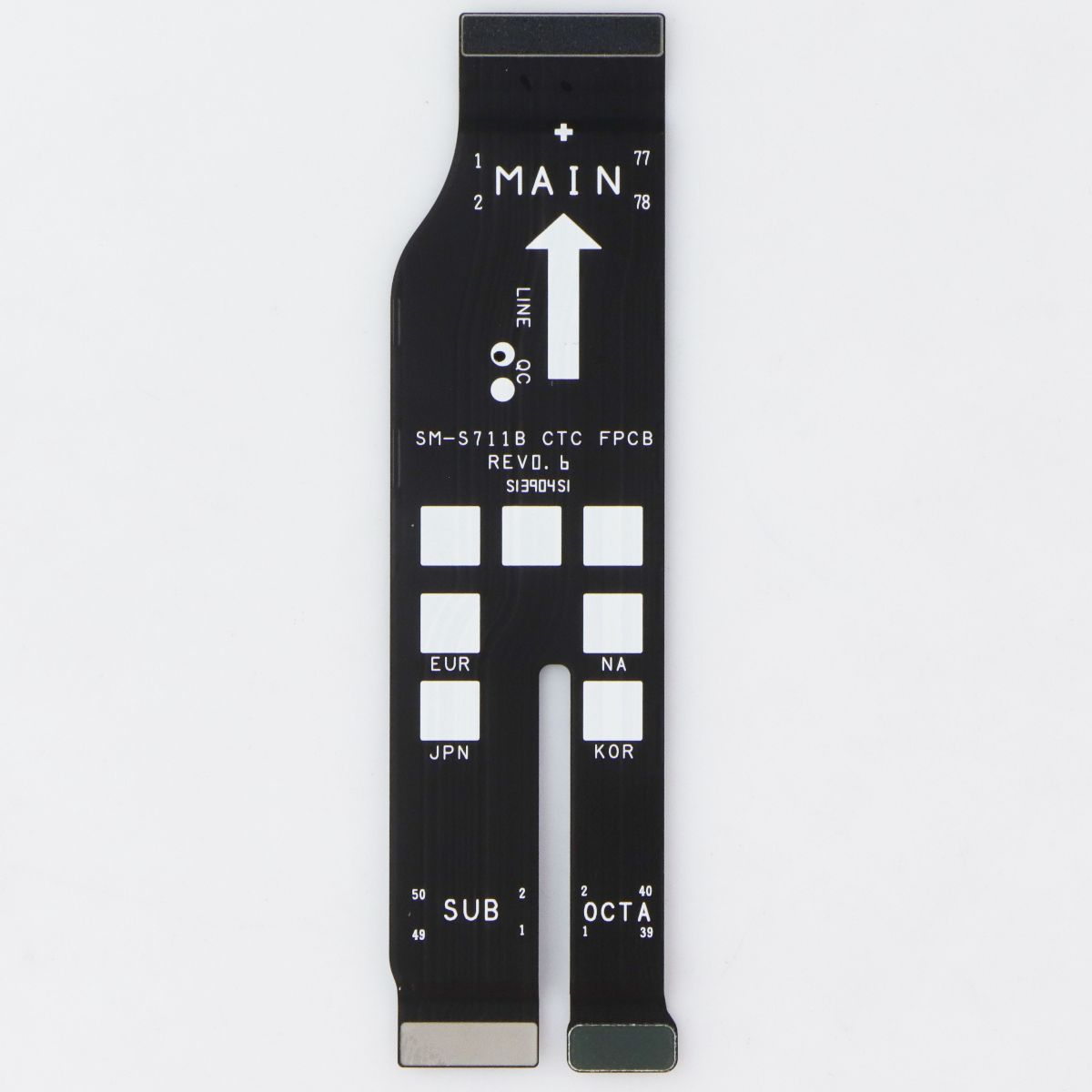 Repair Part SVC PBA Main Flex Cable (FPCB) for Samsung Galaxy S23 FE (SM-S711B) Cell Phone - Replacement Parts & Tools Samsung - Simple Cell Bulk Wholesale Pricing - USA Seller