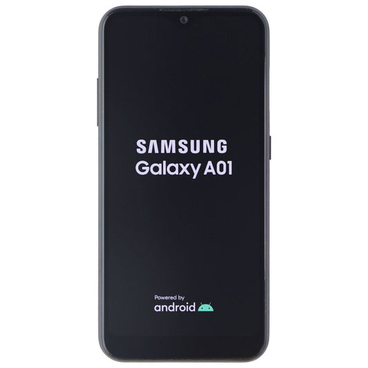 Samsung Galaxy A01 (5.7-inch) Smartphone (SM-A015A) AT&T ONLY - 16GB/Black Cell Phones & Smartphones Samsung - Simple Cell Bulk Wholesale Pricing - USA Seller