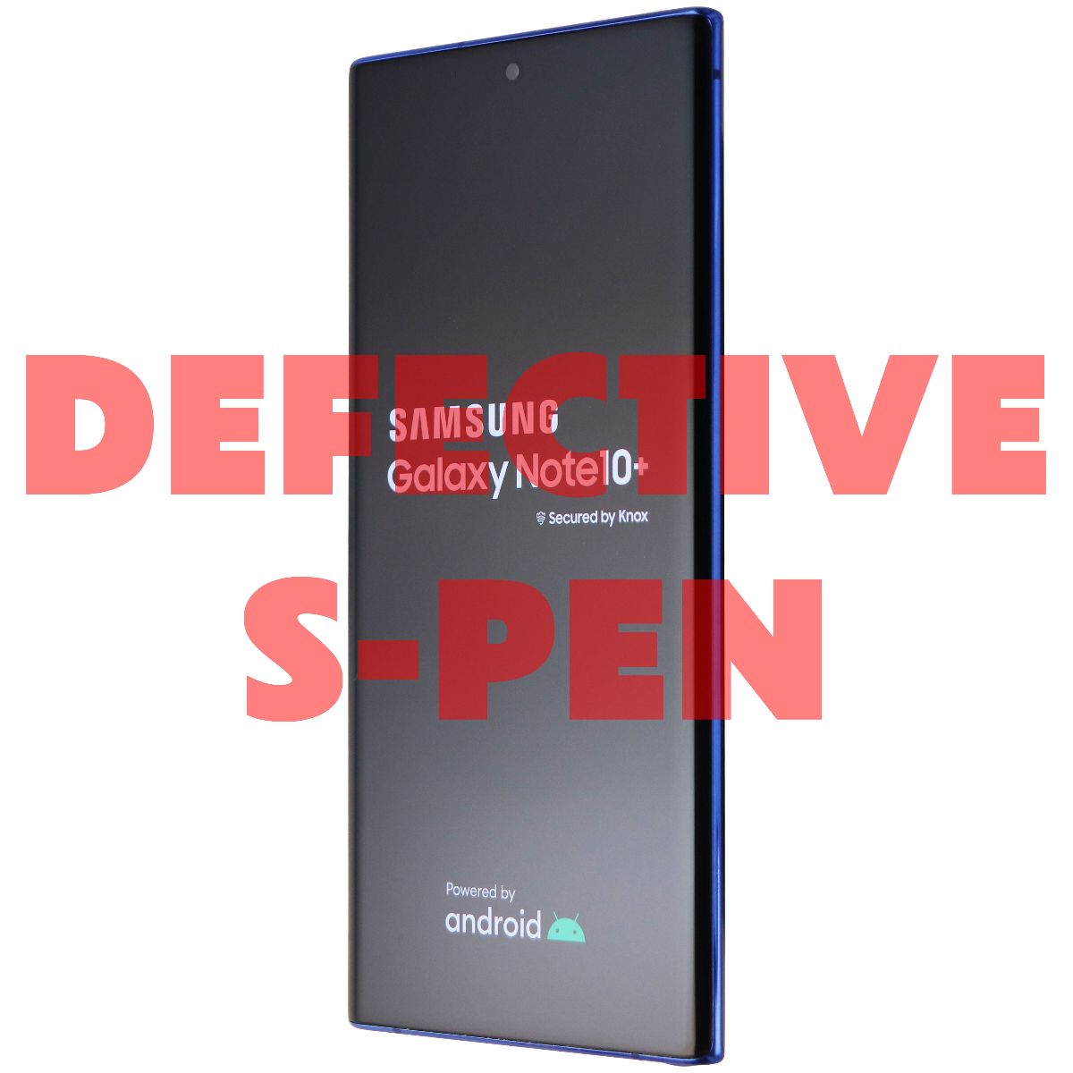 Samsung Galaxy Note10+ (SM-N975U) UNLOCKED - 256GB/Aura Blue / BAD S PEN Cell Phones & Smartphones Samsung - Simple Cell Bulk Wholesale Pricing - USA Seller