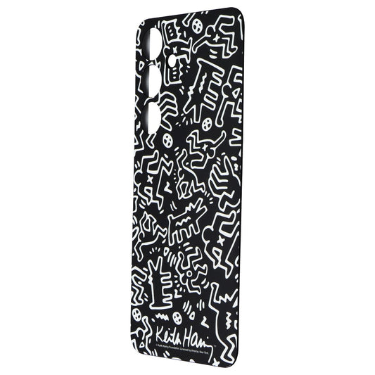 Samsung Interactive Flipsuit Card for Galaxy S24 - Keith Haring Black Cell Phone - Cases, Covers & Skins Samsung - Simple Cell Bulk Wholesale Pricing - USA Seller