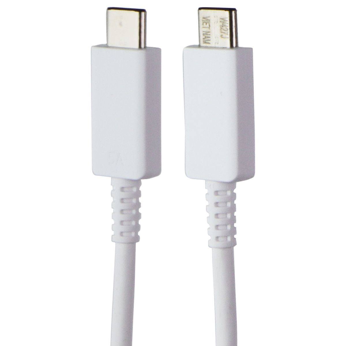 Samsung USB-C to USB-C Cable 1.8 meter 5A - White Cell Phone - Cables & Adapters Samsung    - Simple Cell Bulk Wholesale Pricing - USA Seller