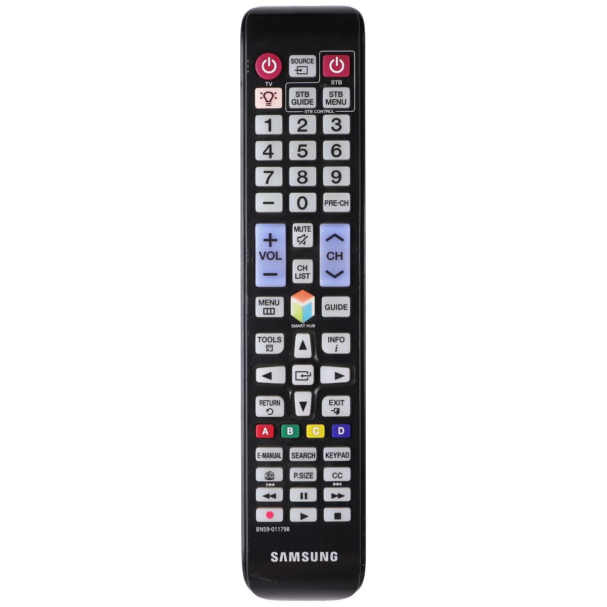 Samsung Remote Control (BN59-01178B) for Select Samsung TVs - Black TV, Video & Audio Accessories - Remote Controls Samsung - Simple Cell Bulk Wholesale Pricing - USA Seller