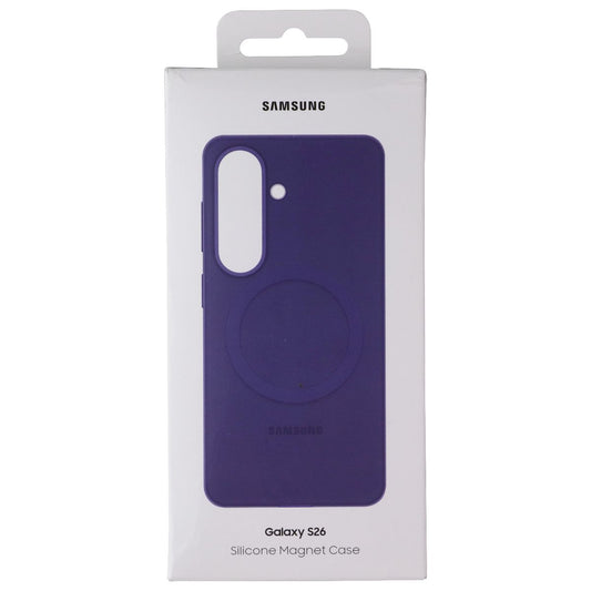 Samsung Official Silicone Magnet Case for Samsung Galaxy S26 - Blue Violet