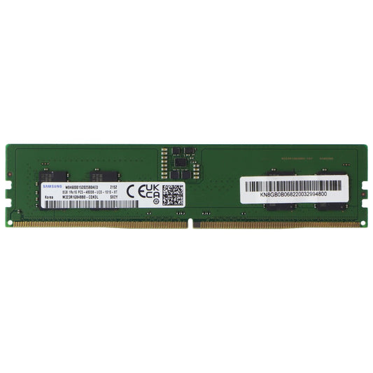 Samsung (8GB) DDR5-4800 1Rx16 (PC5-38400) Laptop RAM Memory M323R1GB4BB0-CQK Computer Parts - Memory (RAM) Samsung    - Simple Cell Bulk Wholesale Pricing - USA Seller