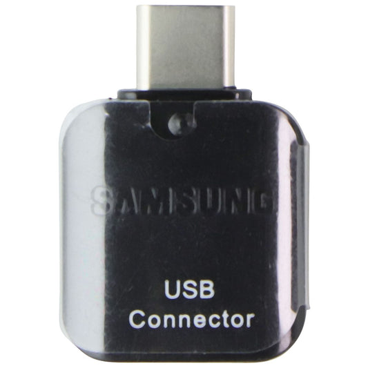 Samsung OEM On-The-Go OTG (USB) to (USB-C) Adapter - Glossy Black Cell Phone - Cables & Adapters Samsung - Simple Cell Bulk Wholesale Pricing - USA Seller