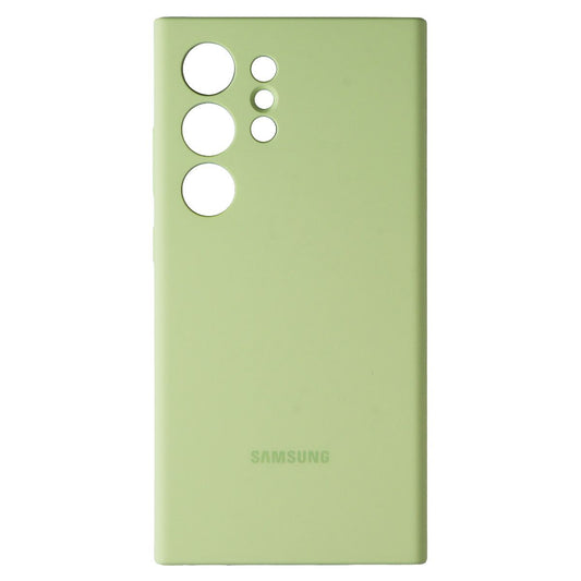 Samsung Official Silicone Case for Samsung Galaxy S24 Ultra - Lime Cell Phone - Cases, Covers & Skins Samsung - Simple Cell Bulk Wholesale Pricing - USA Seller