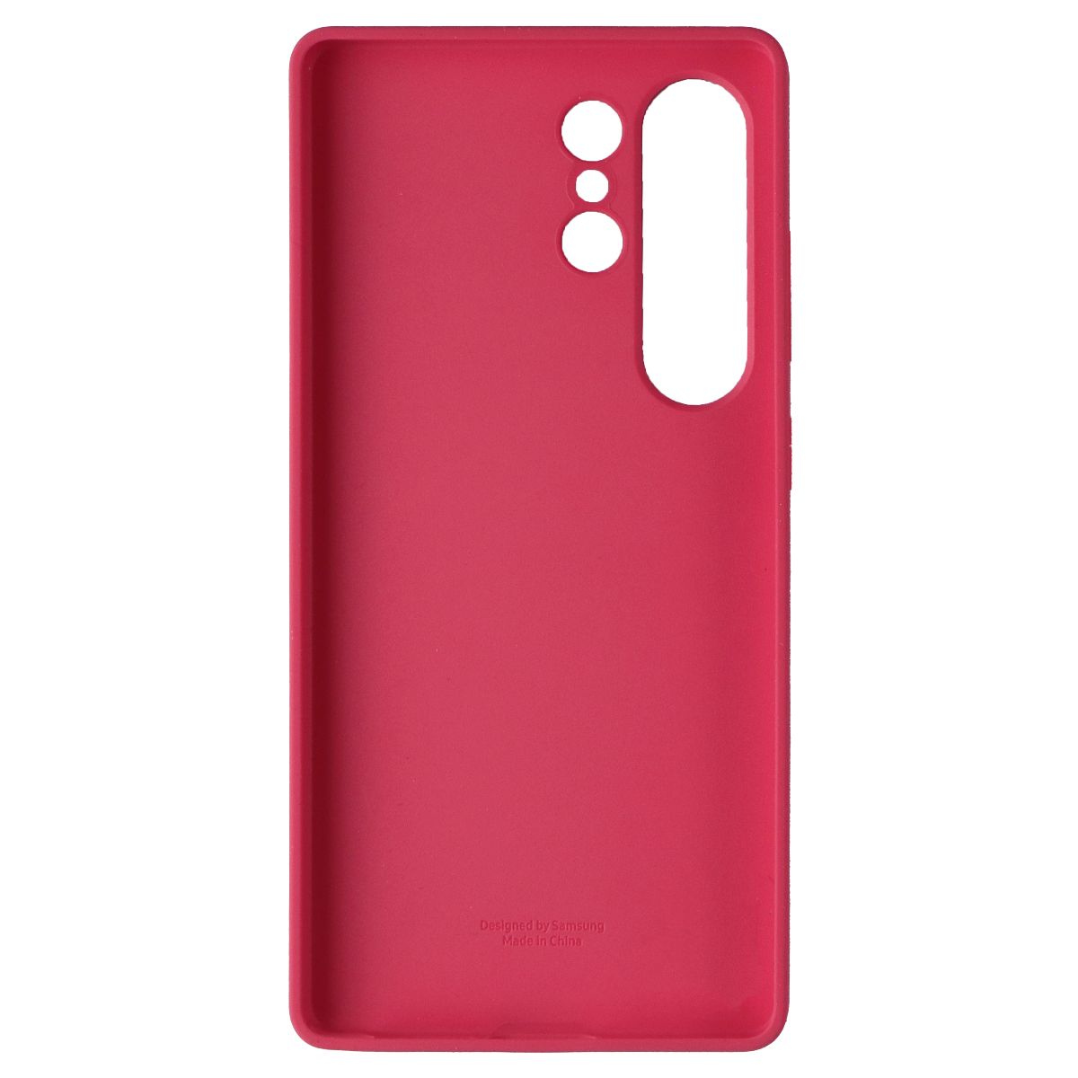 Samsung Official Silicone Case for Samsung Galaxy S25 Ultra - Red Cell Phone - Cases, Covers & Skins Samsung - Simple Cell Bulk Wholesale Pricing - USA Seller