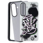 Samsung Flipsuit Rugged Case for Samsung Galaxy S25 - Black/Urban Art Graffiti Cell Phone - Cases, Covers & Skins Samsung - Simple Cell Bulk Wholesale Pricing - USA Seller