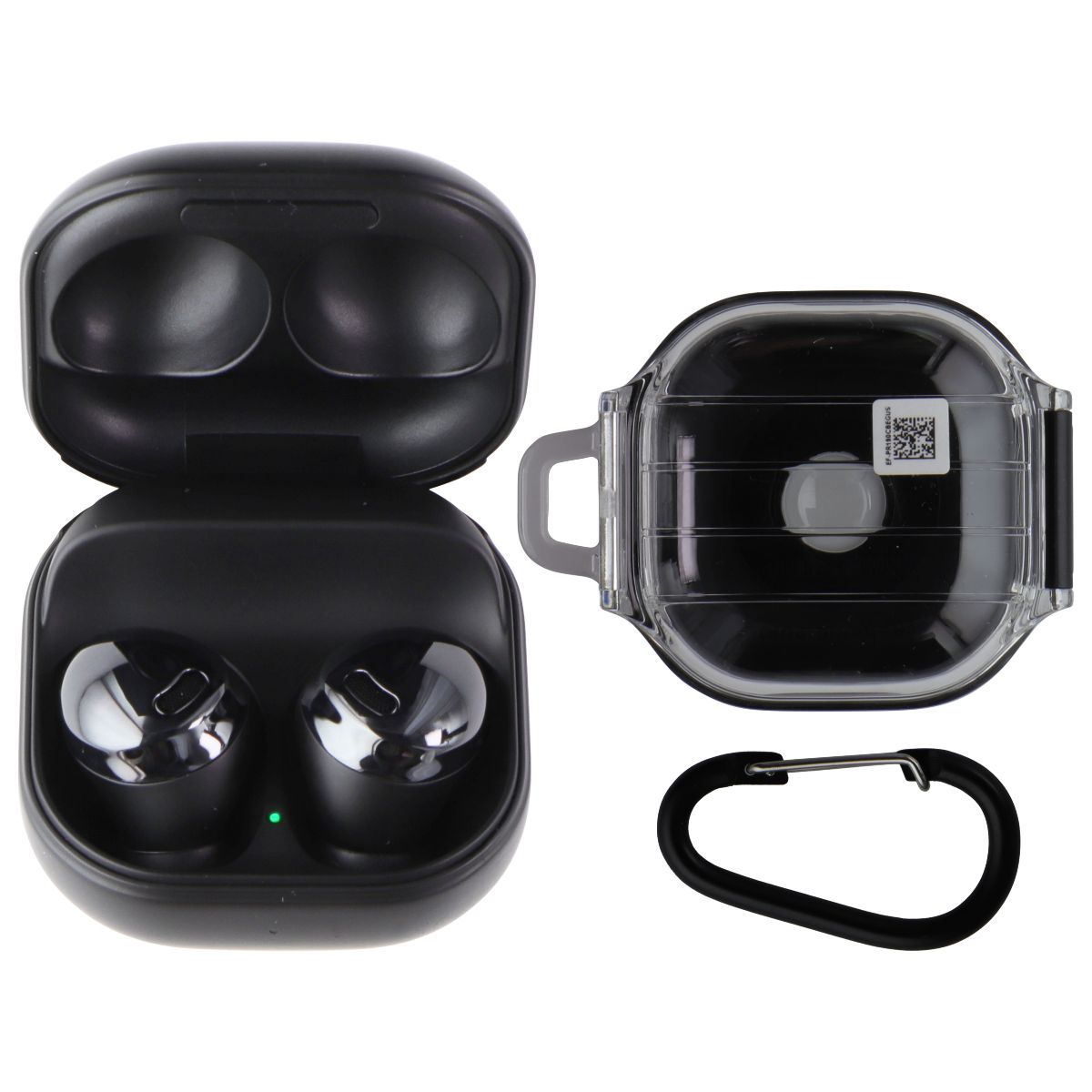 Samsung Galaxy Buds Pro + Water Resistant Cover - Graphite (SM-R190) Portable Audio - Headphones Samsung - Simple Cell Bulk Wholesale Pricing - USA Seller