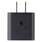 Samsung Super Fast Charging 25W USB-C Travel Adapter Charger  - Black