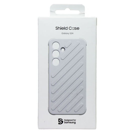Samsung Official Shield Case for Galaxy S24 - Light Gray Cell Phone - Cases, Covers & Skins Samsung - Simple Cell Bulk Wholesale Pricing - USA Seller