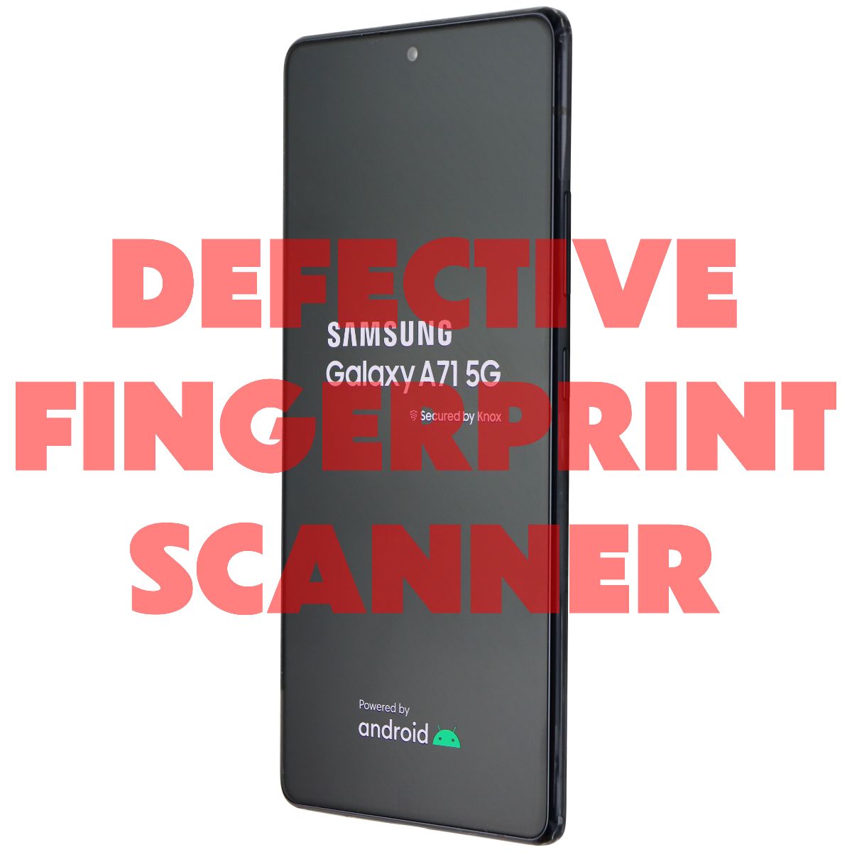 Samsung Galaxy A71 5G (SM-A716U) T-Mobile 128GB/Black - Bad Fingerprint Sensor* Cell Phones & Smartphones Samsung - Simple Cell Bulk Wholesale Pricing - USA Seller