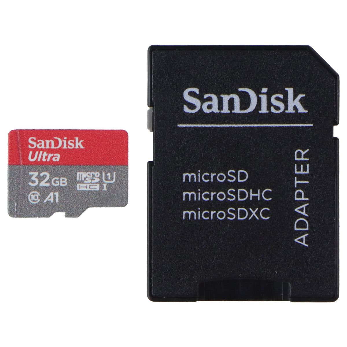 SanDisk ULTRA 32GB 120MB/s MicroSDHC UHS-I Card with Adapter Cell Phone - Memory Cards SanDisk - Simple Cell Bulk Wholesale Pricing - USA Seller