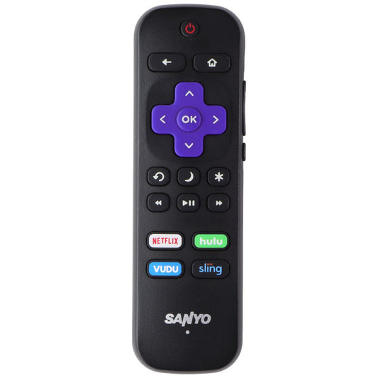 Sanyo Remote Control with Netflix/Hulu/Vudu/ and Sling Keys - Black TV, Video & Audio Accessories - Remote Controls Sanyo    - Simple Cell Bulk Wholesale Pricing - USA Seller