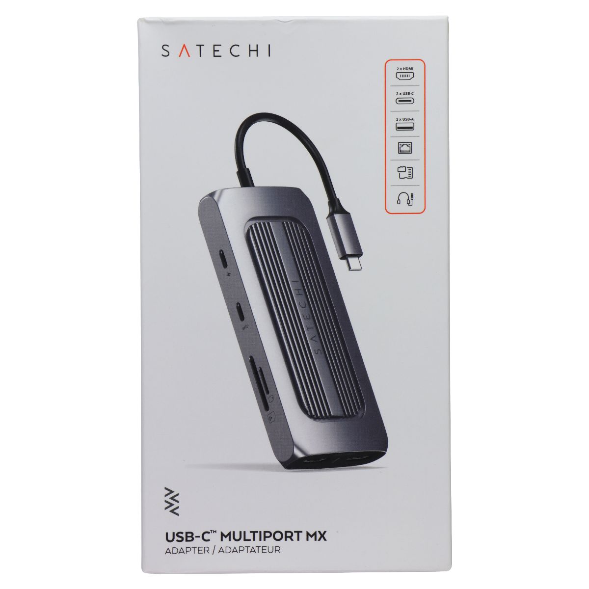 Satechi USB-C Multiport MX Adapter - Space Gray
