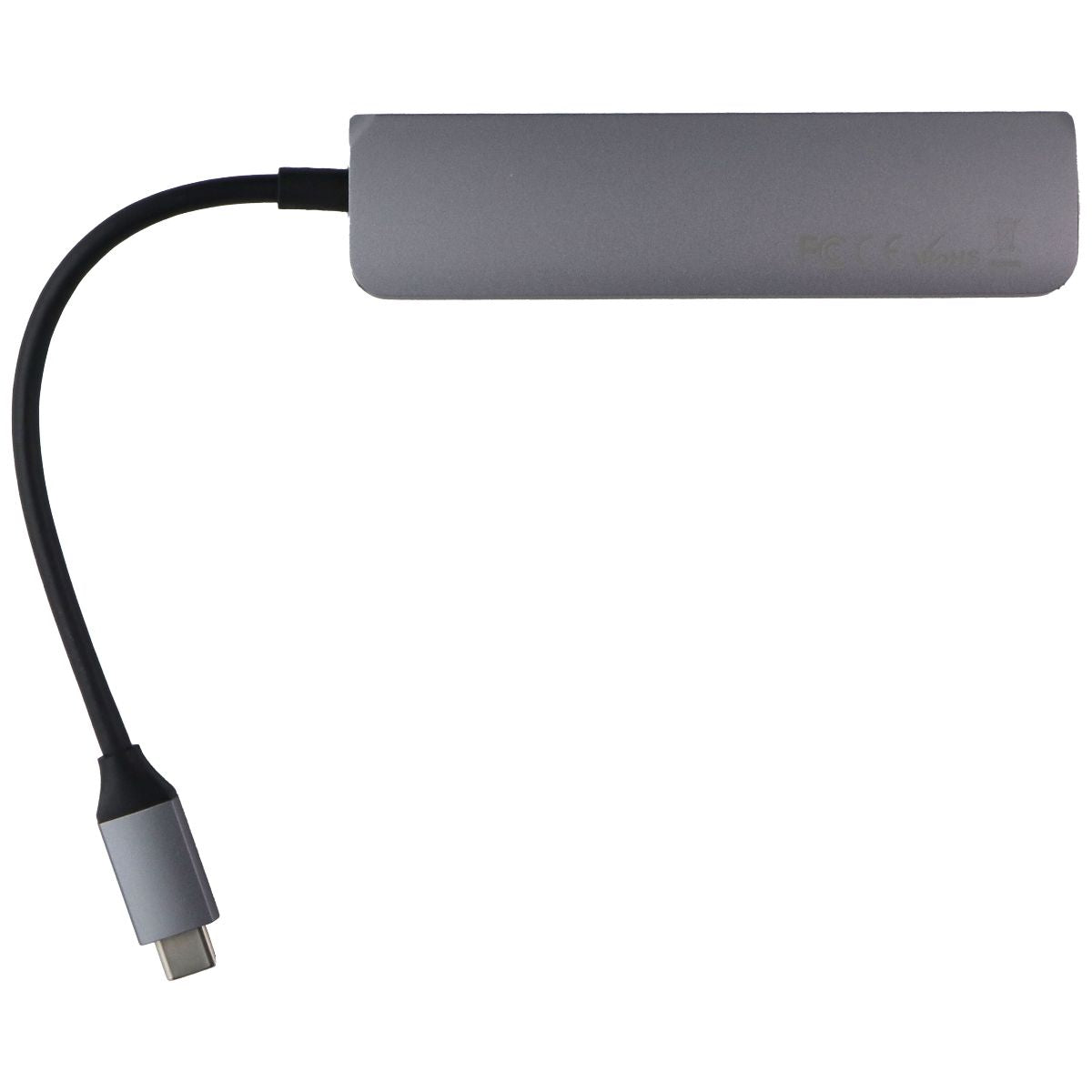 Satechi USB-C Multiport Slim Adapter - Space Gray Computer/Network - USB Cables, Hubs & Adapters SATECHI - Simple Cell Bulk Wholesale Pricing - USA Seller