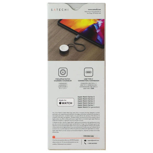 Satechi USB-C Magnetic Braided Apple Watch Charging Cable / Charger Smart Watch Accessories - Chargers & Docking Stations SATECHI - Simple Cell Bulk Wholesale Pricing - USA Seller