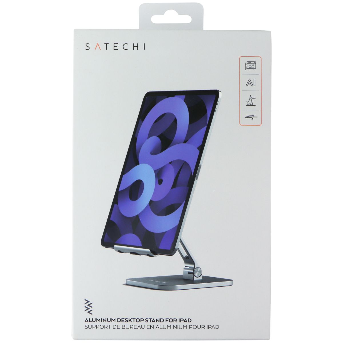 Satechi Adjustable Aluminum Desktop Stand for iPad and Tablets (ST-ADSIM) iPad/Tablet Accessories - Mounts, Stands & Holders SATECHI - Simple Cell Bulk Wholesale Pricing - USA Seller
