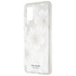 Kate Spade Hardshell Case for Samsung Galaxy A51 (Non 5G) - Clear/White Flowers Cell Phone - Cases, Covers & Skins Kate Spade    - Simple Cell Bulk Wholesale Pricing - USA Seller