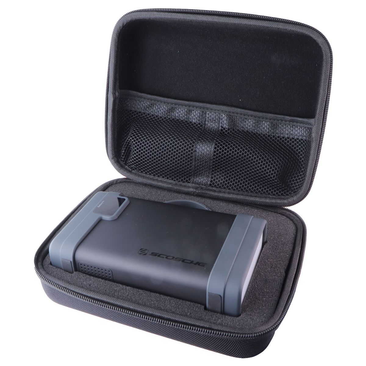Scosche (100W) PowerUp 32K Portable Power Hub with Built-in Flashlight - Black Cell Phone - Chargers & Cradles Scosche - Simple Cell Bulk Wholesale Pricing - USA Seller