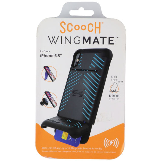 Scooch WingMate Series Wallet Case for Apple iPhone XS Max - Ultramarine Cell Phone - Cases, Covers & Skins Scooch - Simple Cell Bulk Wholesale Pricing - USA Seller