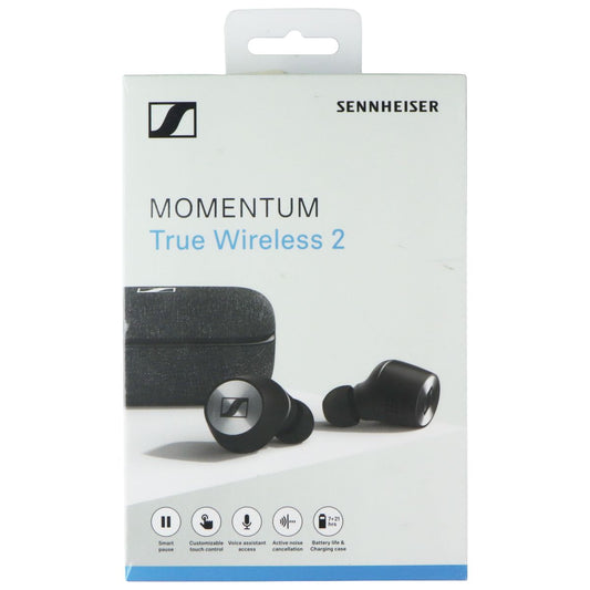Sennheiser Momentum True Wireless 2 ANC Bluetooth Earbuds - Black (M3IETW2)
