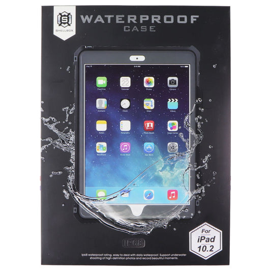 Shellbox IP68 Waterproof Case for Apple iPad 10.2-inch - Black